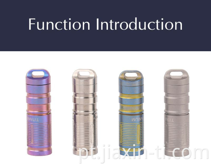 titanium flashlight